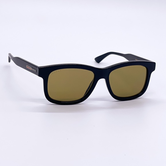 NEW GUCCI MEN BLACK SUNGLASSES GUCCI WAYFARER GUCCI SUNGLASSES - Picture 4 of 6